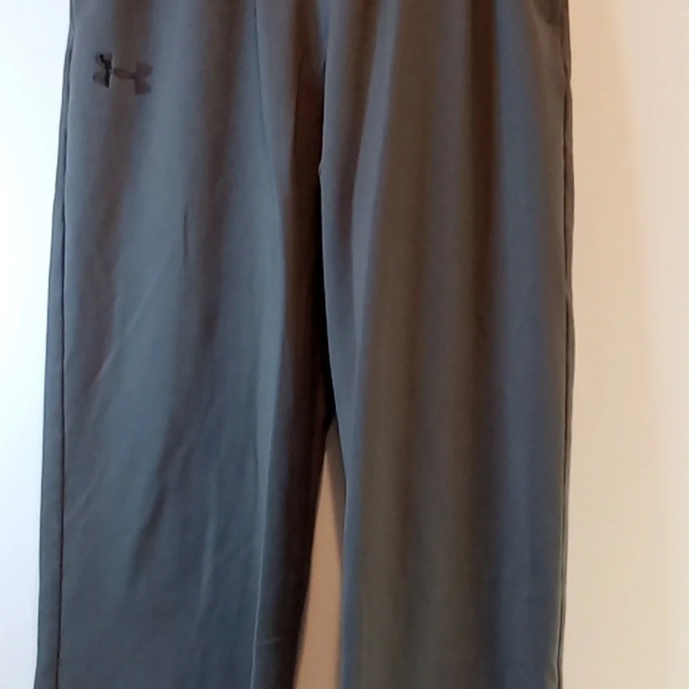 Under Armour Sweatpants Jogging Pants Joggers Youth Sz Large Gray